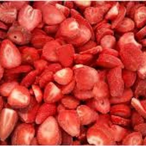IQF Frozen Sliced Egyptian Strawberry