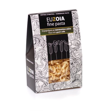 Pasta Swivels with goat milk & Eggs