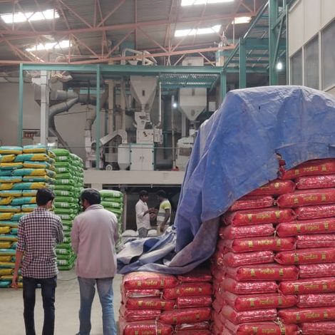 Rice miling plant