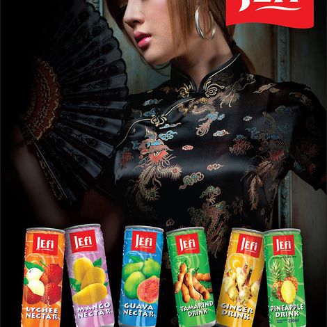 JEFI Fruit Drink Poster