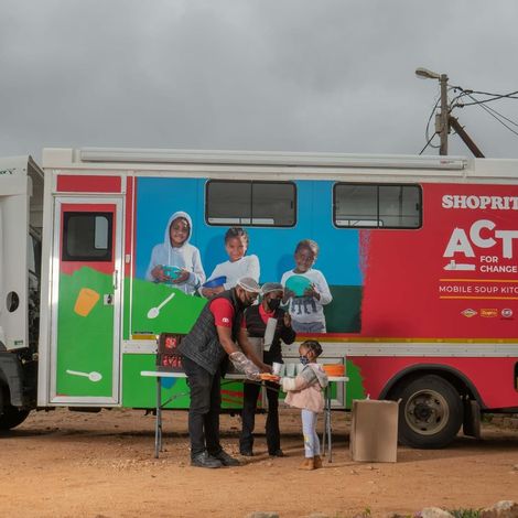 Royco and Shoprite Mobile Soup Kitchen