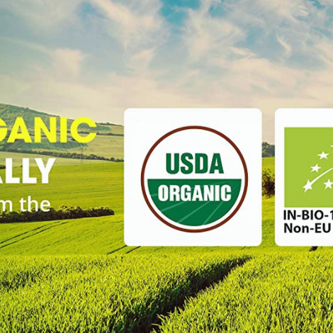 We are Certified Organic
