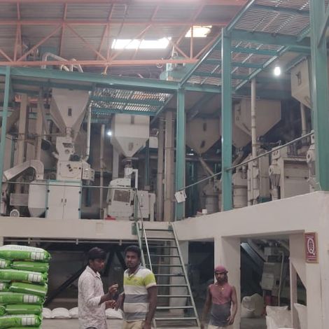 Rice miling plant