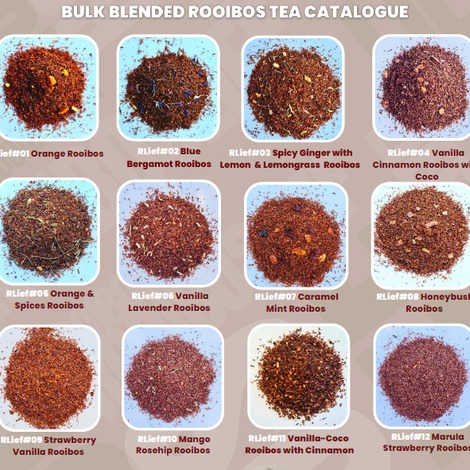 Rooiboslief Blended Rooibos Range