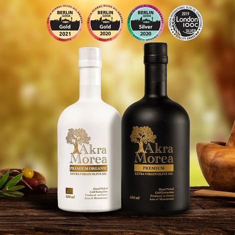 Akra Morea Premium  Award Winning Extra Virgin Olive Oil
