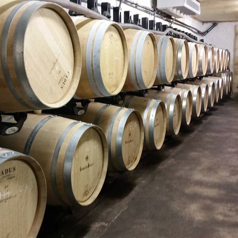 Château Gombaude-Guillot's wine storage