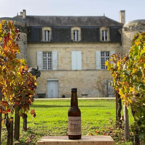 Lescourie, la première Bière de Château.