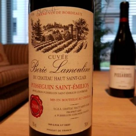 Château Haut Saint Clair Cuvée Borie Lamouline Puisseguin-Saint-Émilion_Red Wine