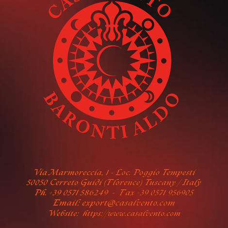Back cover's design of all export brochures