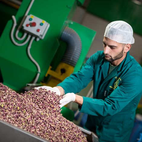 Processo di sgusciatura