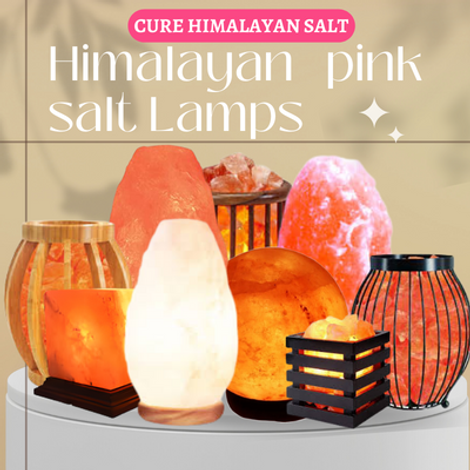 Himalayan pink salt lamp