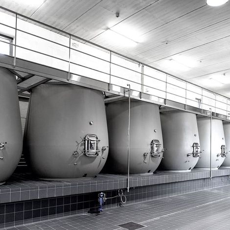 Château la Fleur de Gay's wine tanks