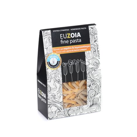 Penne with Carrot & Lemon-Pepper