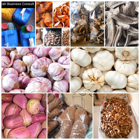 Charcoal,Ginger, Bitter Kola,Kolanut and Maize