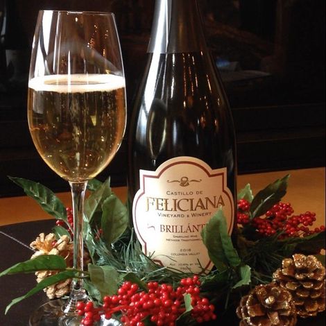 Castillo de Feliciana Vineyard and Winery's Sparkling 2018 “Brillánte