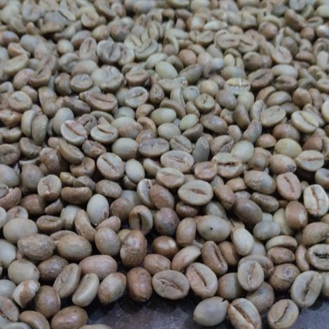 Arabica and Robusta coffee beans