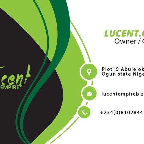 Lucent Business Card