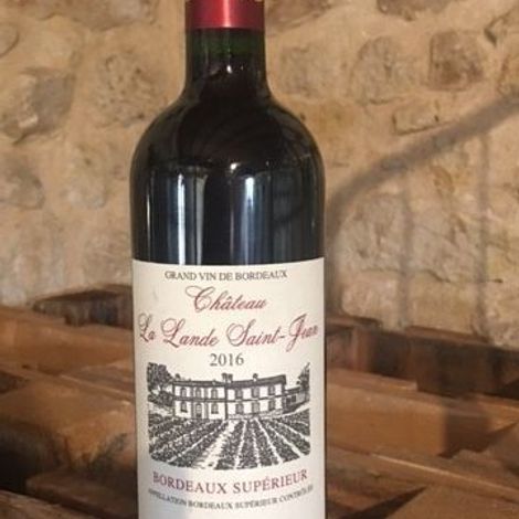Château La Lande Saint Jean_Bordeaux supérieur rouge_Red Wine