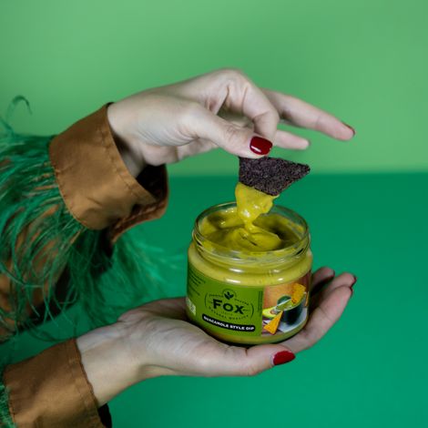 Guacamole Sauce in Glass Jar