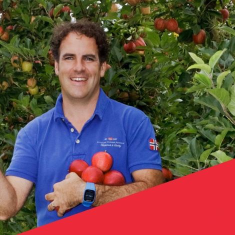 Select Fruit - Apple Orchard with Farmer