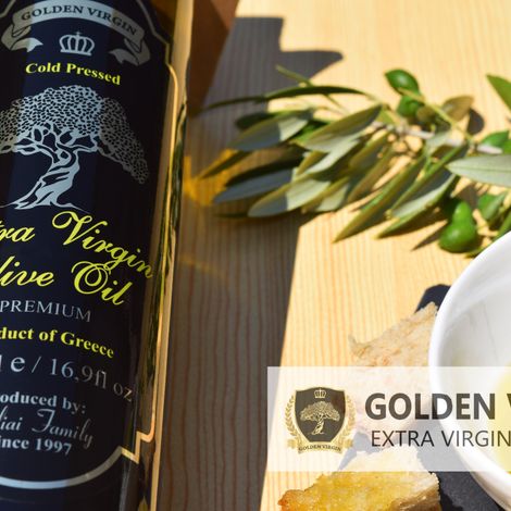 GOLDEN VIRGIN-Extra Virgin Olive Oil 500ml