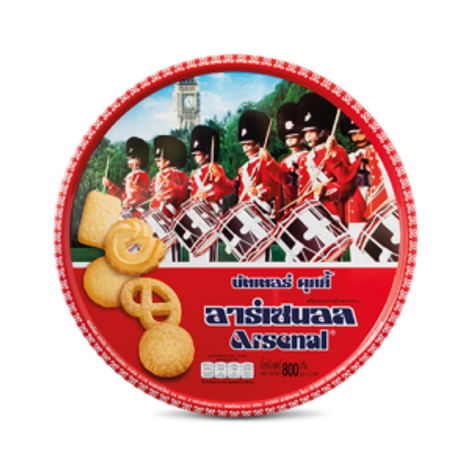 Arsenal Butter Cookies