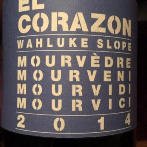 El Corazon Winery_Mourvèdre Mourveni Mourvidi Mourvici_Red Wine