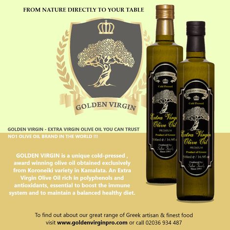 GOLDEN VIRGIN-Extra Virgin Olive Oil