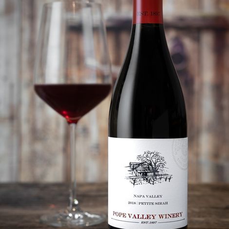 Pope Valley Winery_Petite Sirah_Red Wine
