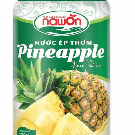 Pineapple juice 330ml, fruit juice in can from viet nam, fresh fruit juice, contact +84376677857