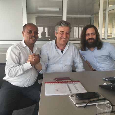 Signing Agreement with IMF