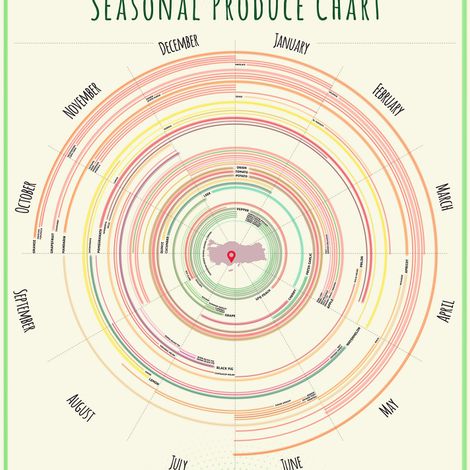 Aksun Seasonal Produce Chart