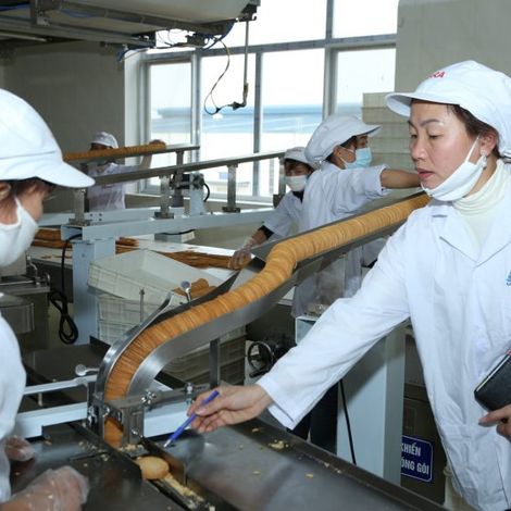 Modern Biscuit Production Line