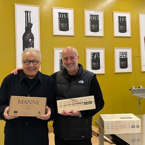 Angelo Gaja, the best Italian wine maker came to visit us