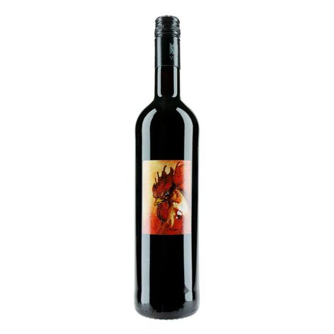 Weingut Toni Jost_Bacharacher Spätburgunder Etikett Roter Hahn_Red Wine