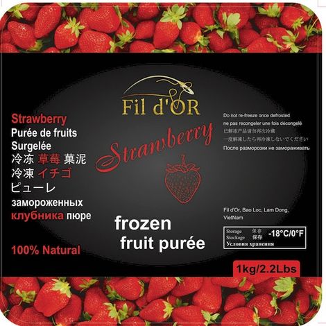Strawberry puree Fil d'Or