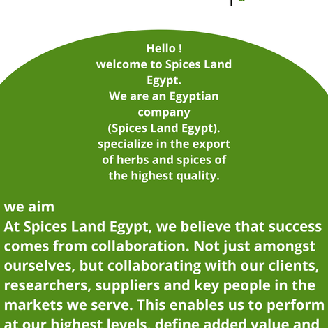 Spices Land Egypt