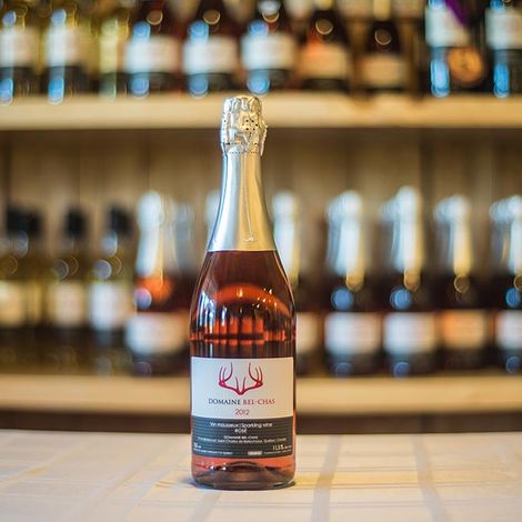 Domaine Bel-Chas_Domaine Bel-Chas Mousseux Rosé_Sparkling Wine