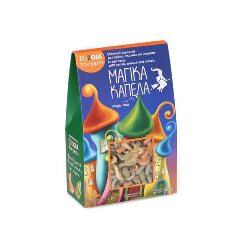 Kid's pasta,Magic Hats Tricolore