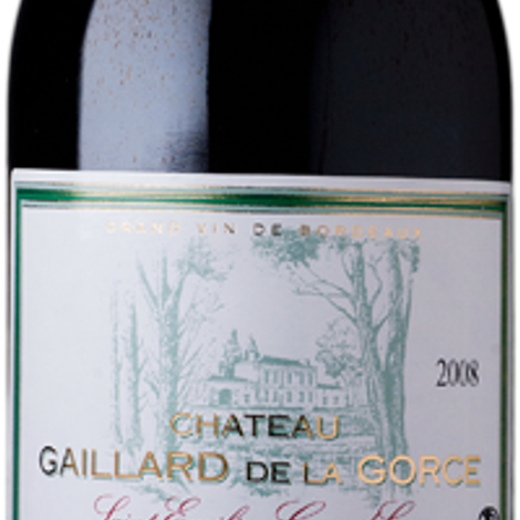 Vignobles Rollet_Château Gaillard de la Gorce_Red Wine