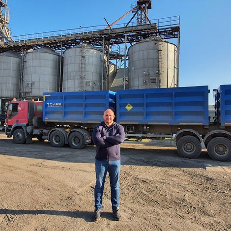 We supply grain from Russia