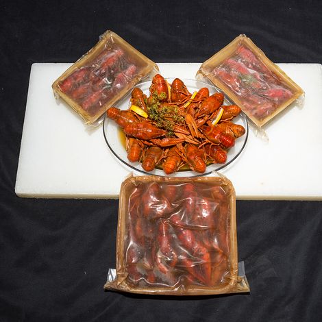 Frozen Cooked Whole Crayfish in Dill Brine