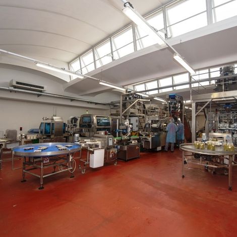 One of our production laboratories