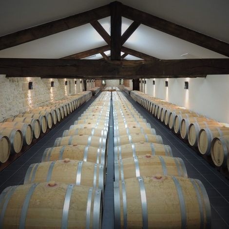 Château Coudert wine drums