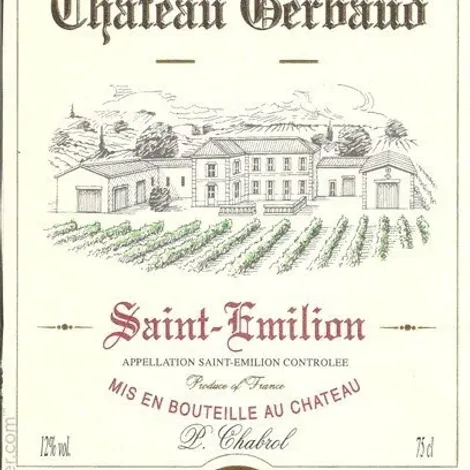 Château Gerbaud_Château Gerbaud Saint-Émilion_Red Wine