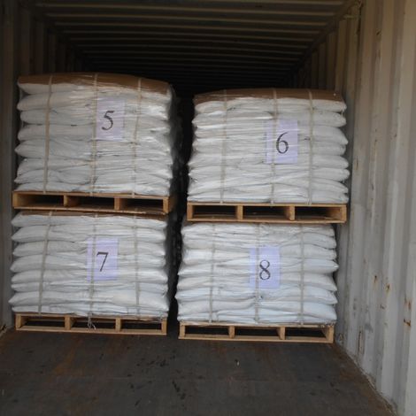 Pallet packing of Salt