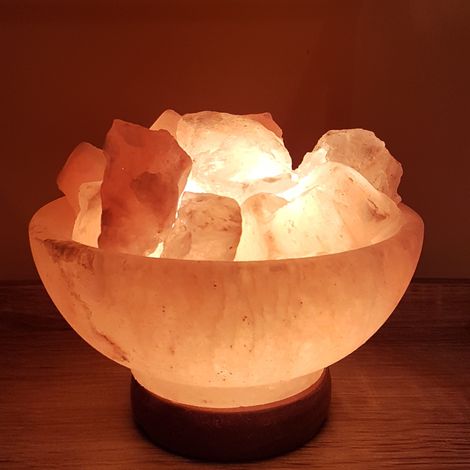 Himalayan Salt Firebowl Lamp