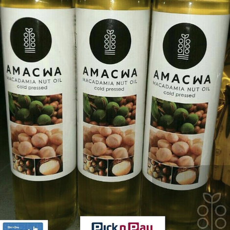 Amacwa macadamia nut oil products at Pick n Pay retail stores