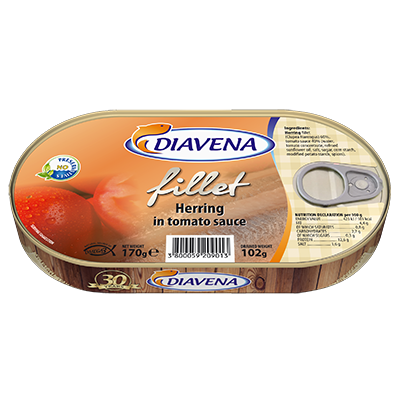 Herring from 불가리아 supplied by Diavena - Preserved (=Canned) 청어 가공품