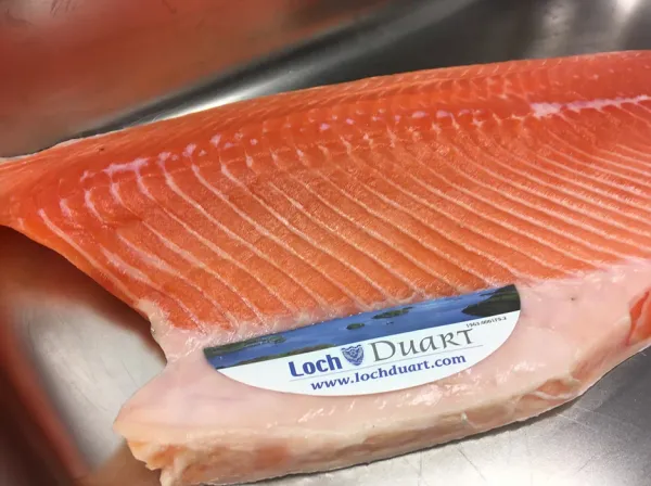 Smoked Salmon from 영국 supplied by Smeatons Smokehouse - Smoked 훈제 연어